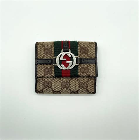 gucci portemonnee wit|gucci pocket wallet.